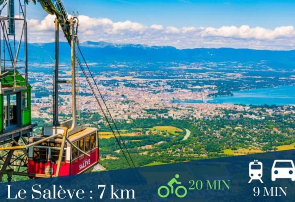 Apart 5 Personnes, 1Min Gare D'Annemasse, Geneve 5Km Экстерьер фото