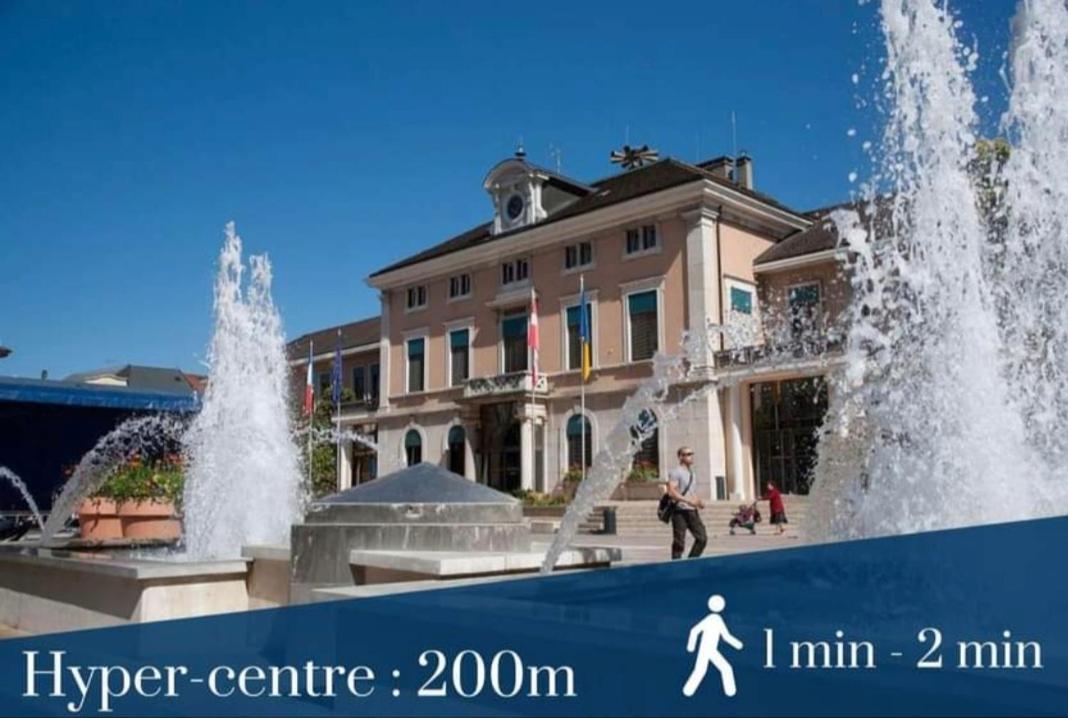 Апартаменты Apart 5 Personnes, 1Min Gare D'Annemasse, Geneve 5Km Экстерьер фото