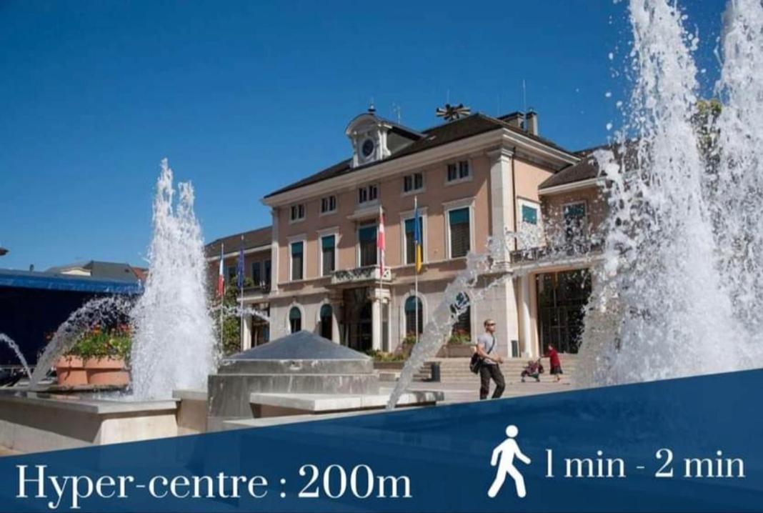 Apart 5 Personnes, 1Min Gare D'Annemasse, Geneve 5Km Экстерьер фото